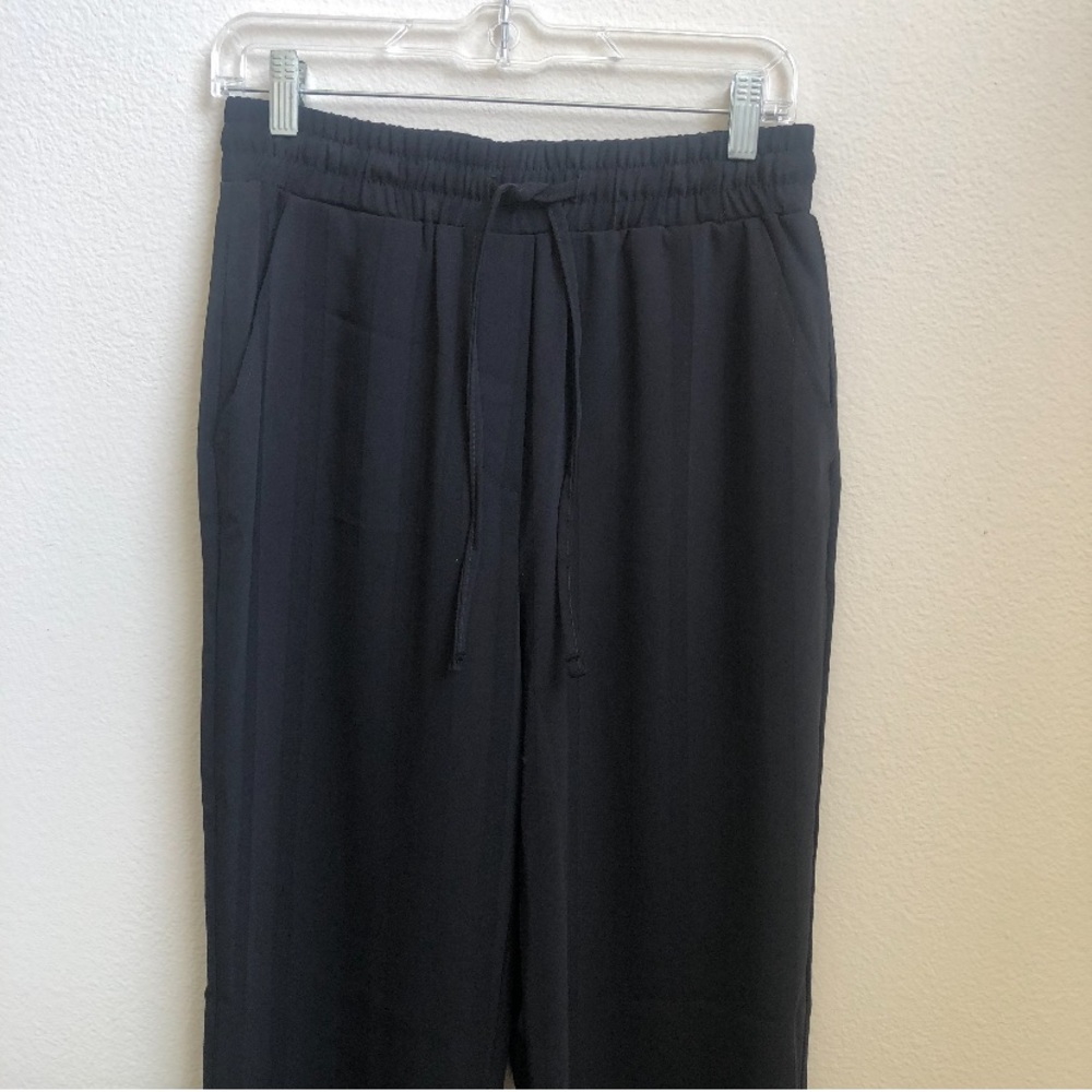 The Range Tonal Stripe Crepe Pant with Elastic Waist NWT - Picture 11 of 12
